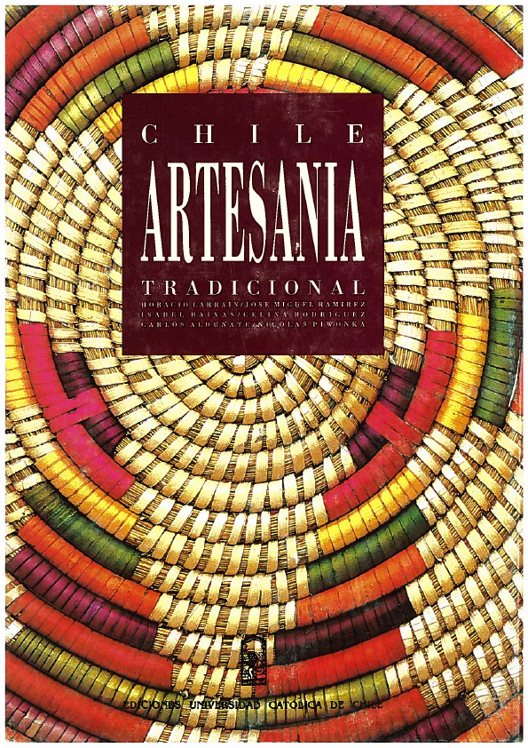 Chile Artesania Tradicional artesaniauc publicacion UC